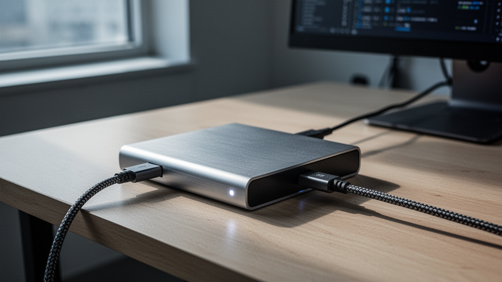 Como funciona o DAS para backup offline?