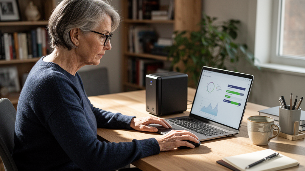 Como planejar o backup em Synology?