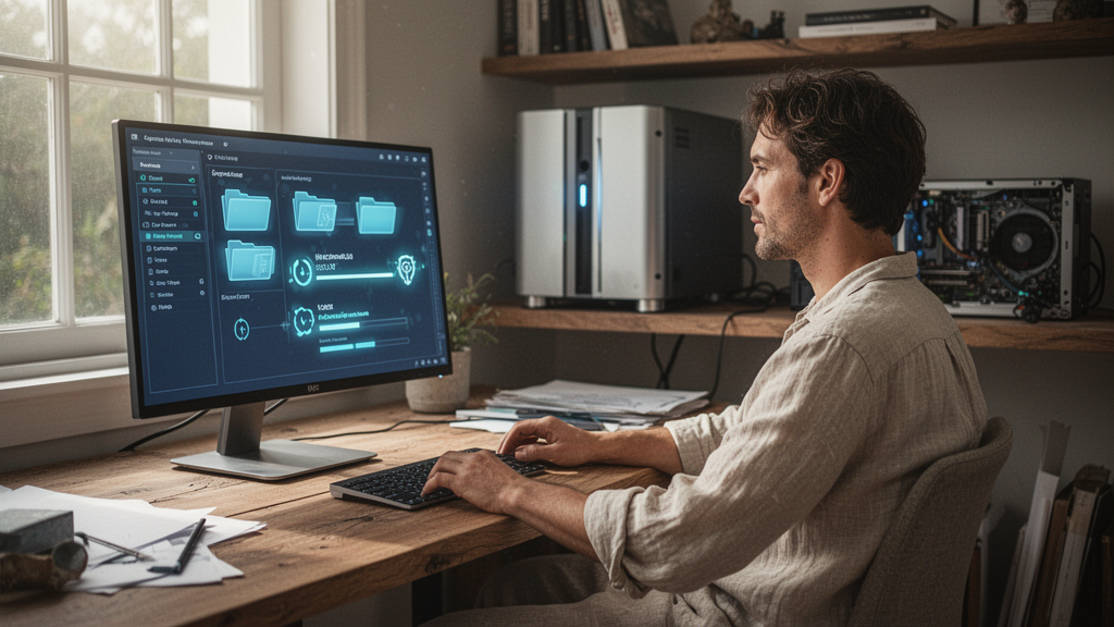 Como sincronizar arquivos com Synology Drive