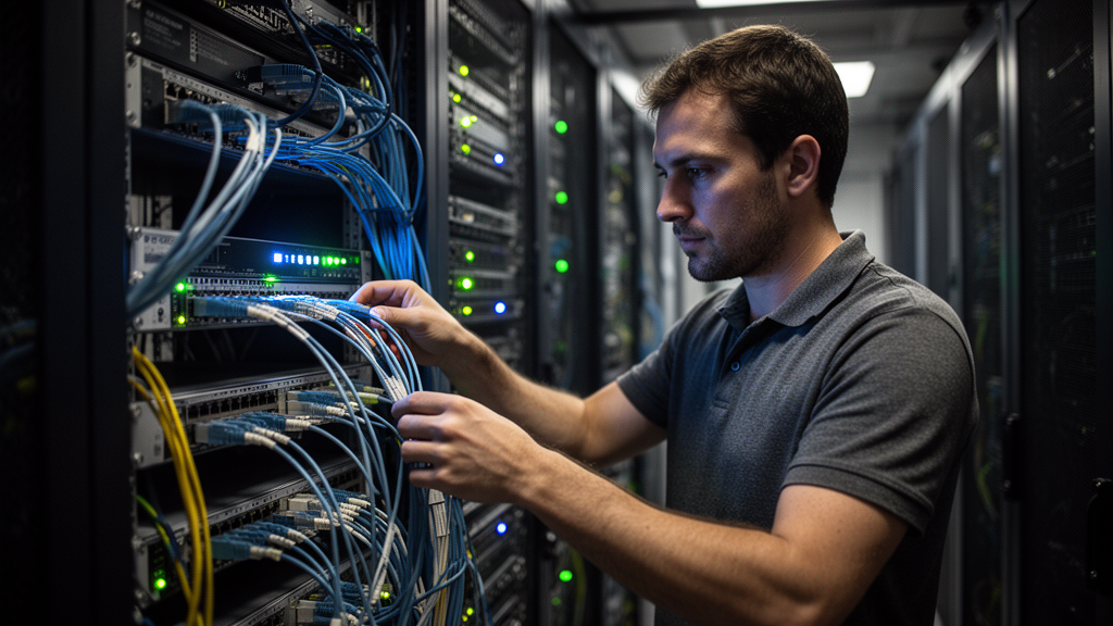 Ajustes nos switches otimizam o fluxo de dados