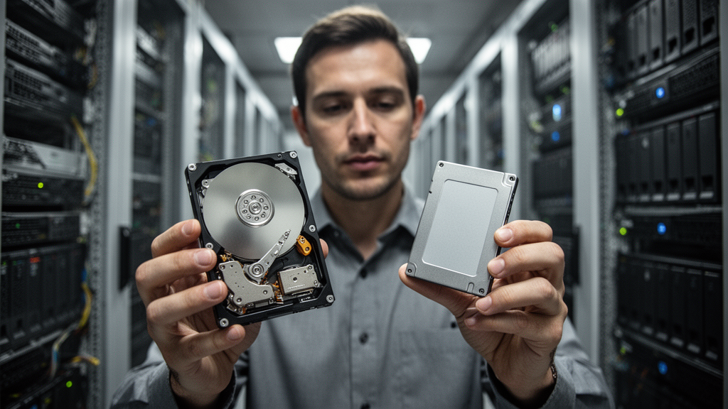 Qual a diferença entre discos rígidos e SSDs?