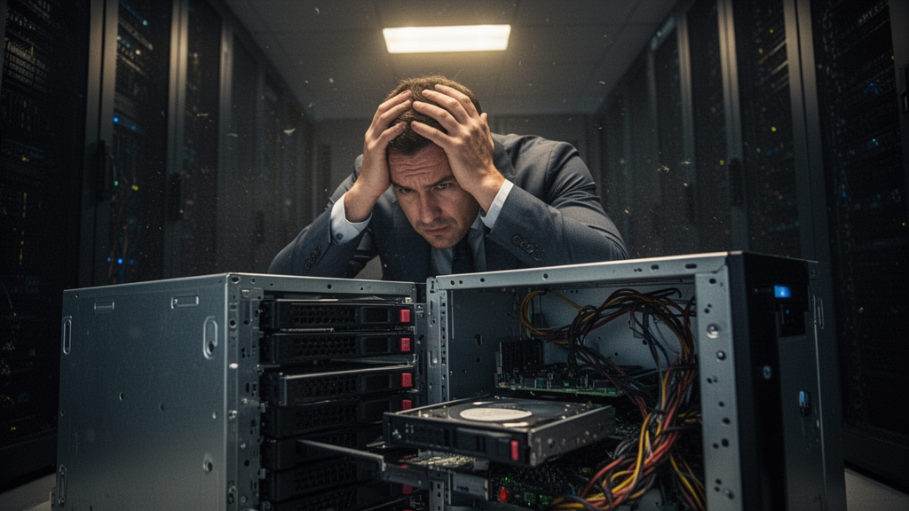 Como a ausência do RAID destrói seus dados?